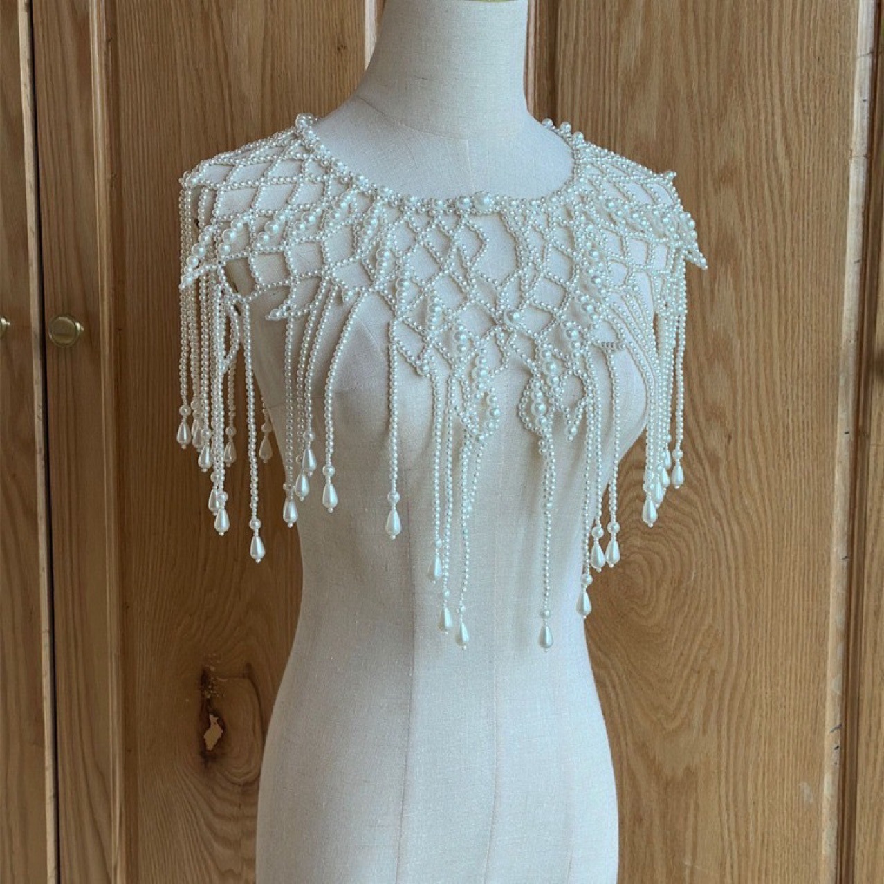 Body Jewelry Vest - Chaîne de corps superposée en perles