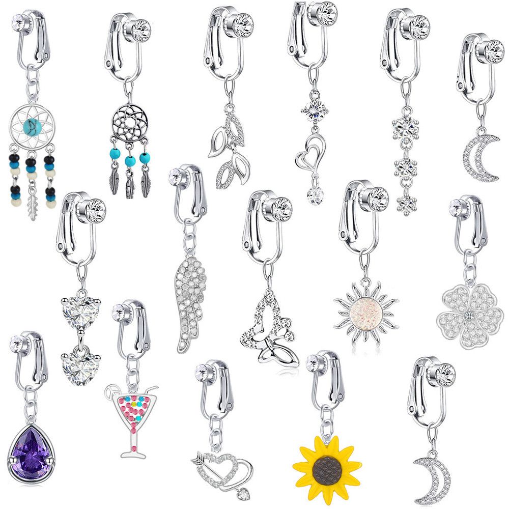 Body Jewelry Belly Button Rings - Faux Ventre Papillon Faux Piercing Ventre