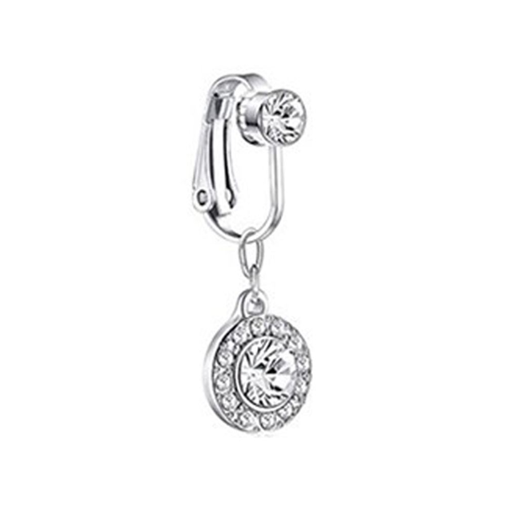 Body Jewelry Belly Button Rings - Boucles d'oreilles papillon à clipser, faux