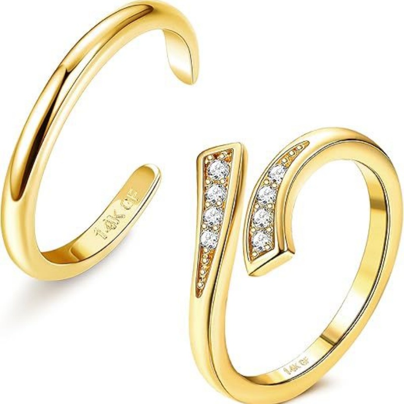 Body Jewelry Hoops - Anneau de pied en Zircon réglable
