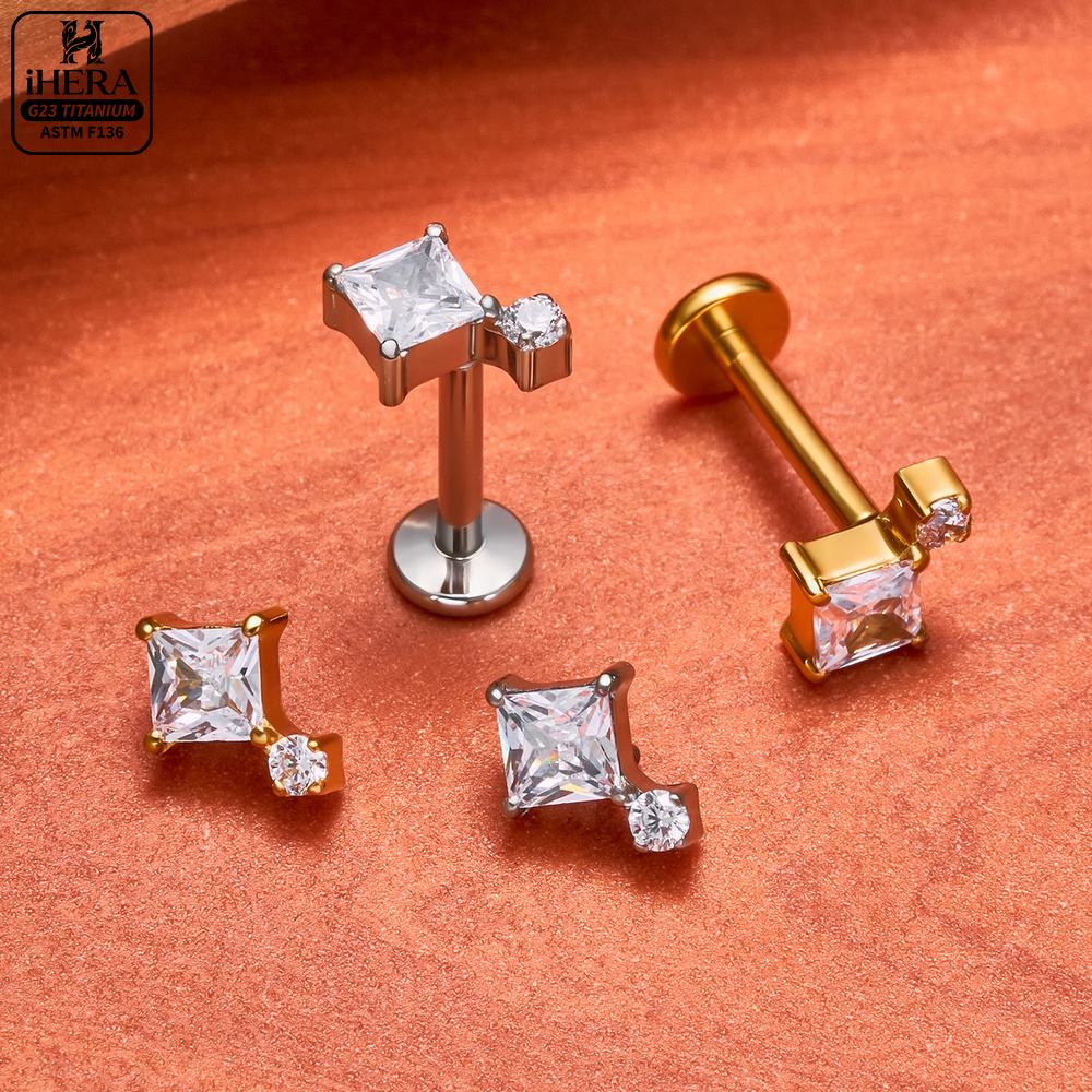 Lot en vrac de piercings en ti - Body Jewelry Vertical Labret avis et prix