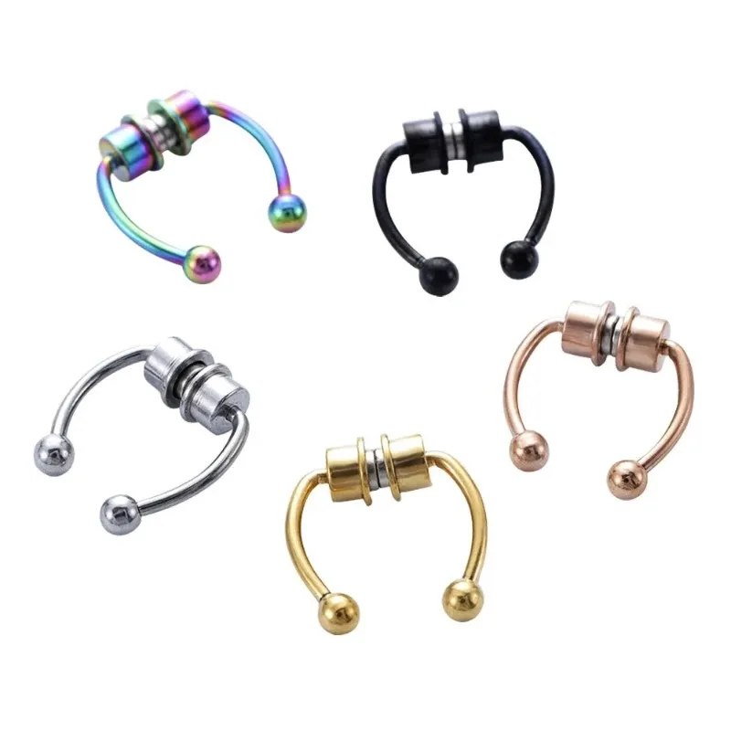 Faux anneaux de nez magnétique - Body Jewelry Hoops avis et prix