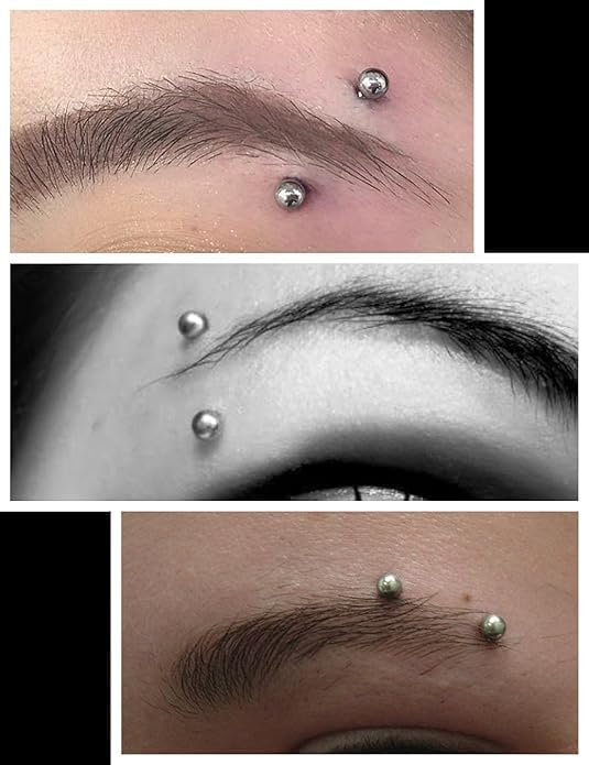 Lot de 32 pièces en acier chir - Body Jewelry Vertical Labret avis et prix