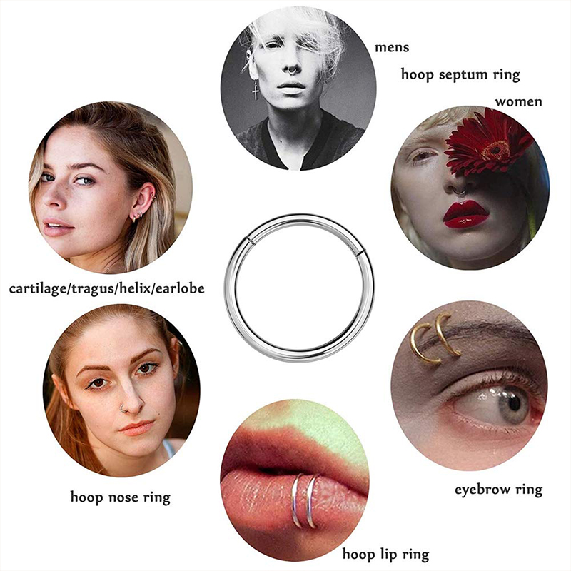 Anneaux de piercing articulés  - Body Jewelry Hoops avis et prix