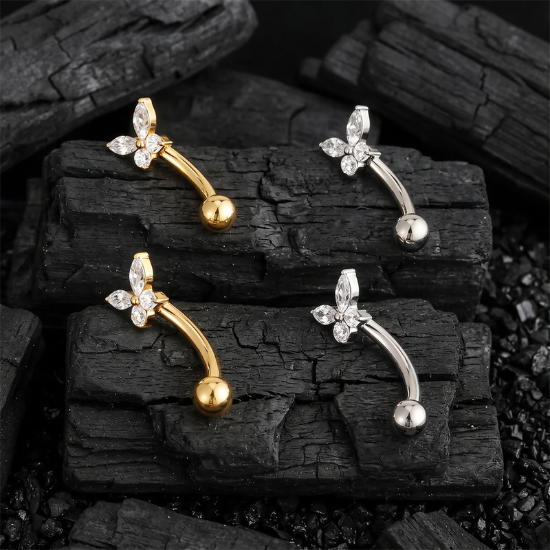 Piercing Labret Vertical en Ti - Body Jewelry Vertical Labret avis et prix