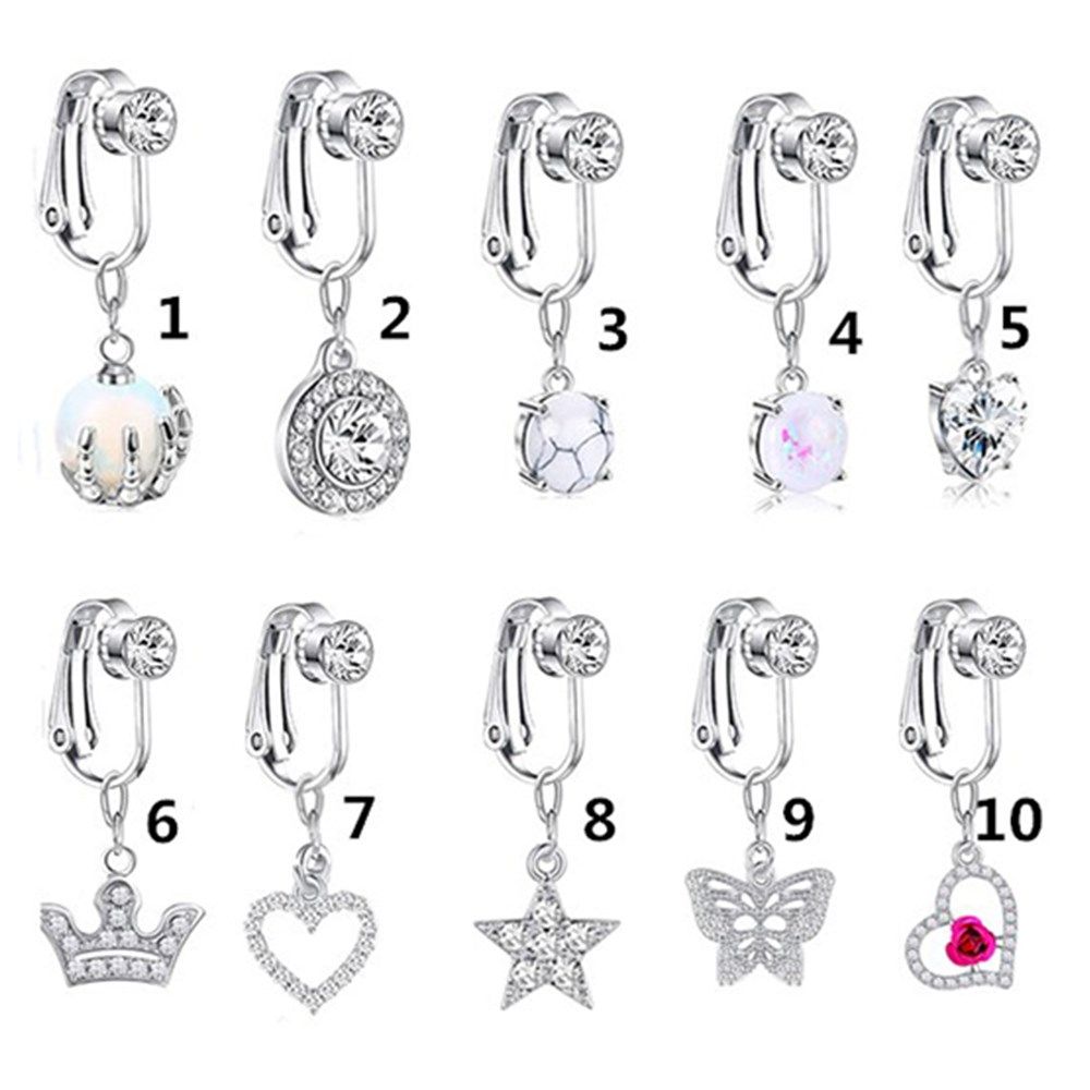 Accessoires Clip sur boucles d - Body Jewelry Belly Button Rings avis et prix