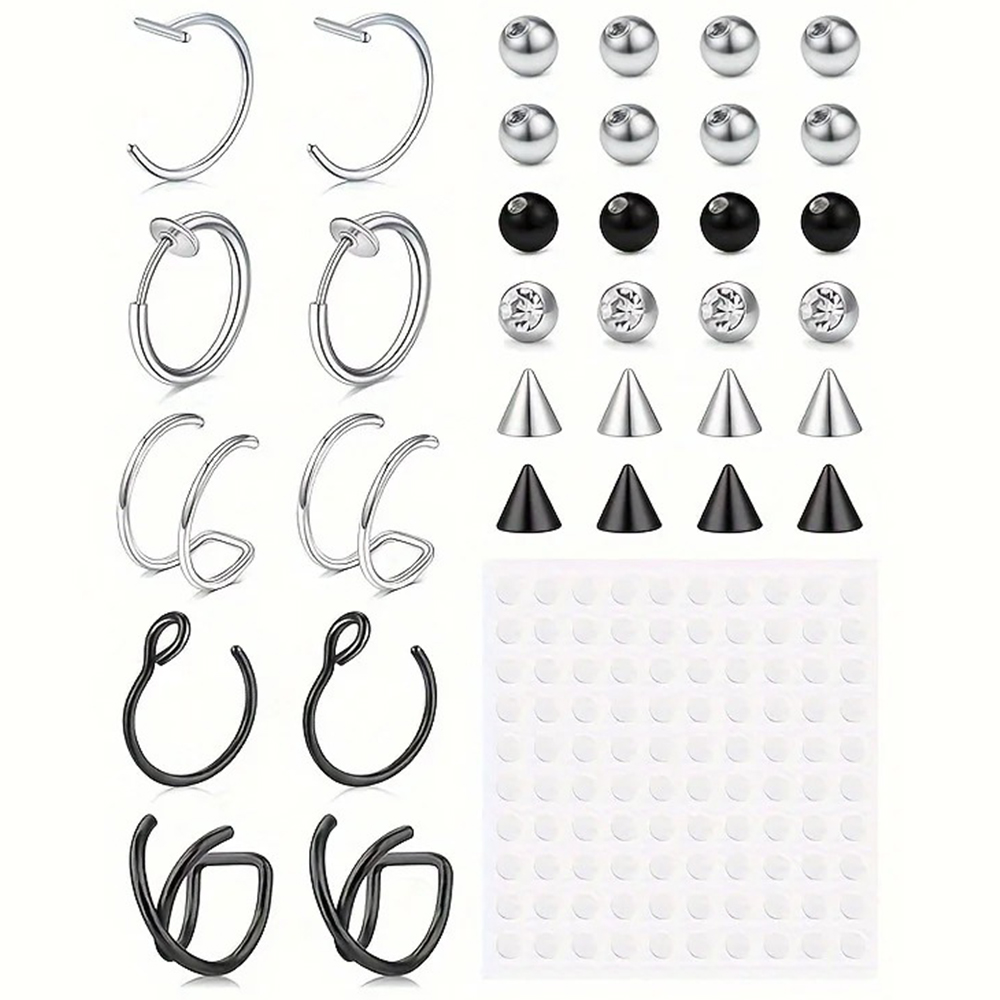 Faux piercings, faux anneaux d - Body Jewelry Hoops avis et prix
