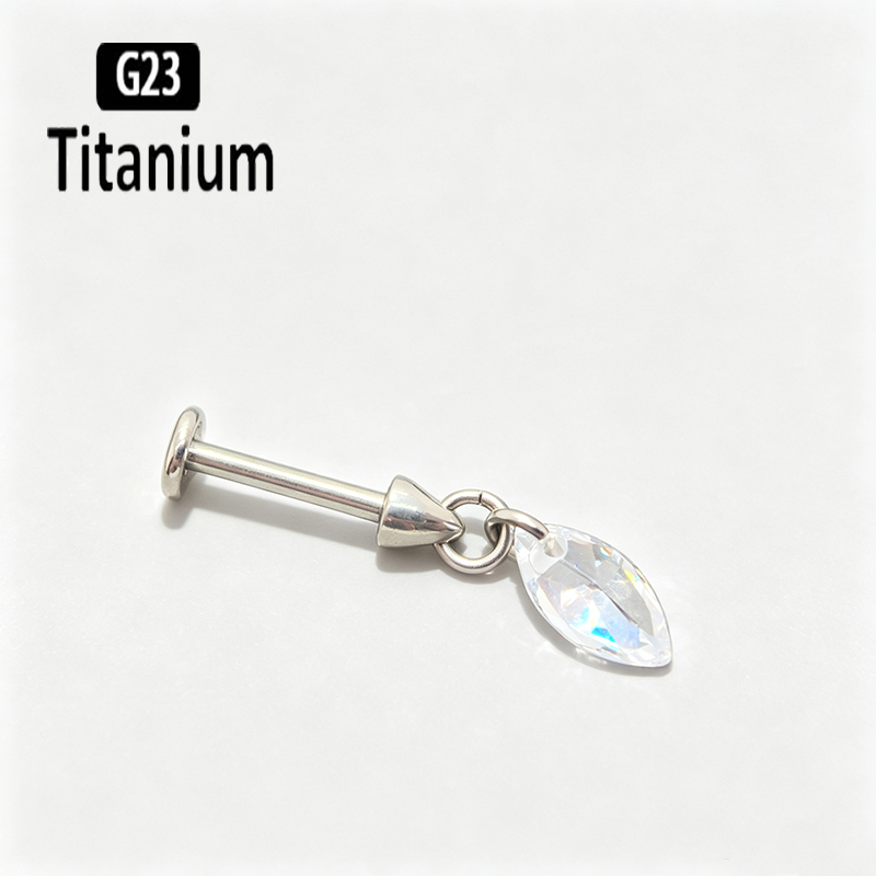 Piercing en Titane G23 à Filet - Body Jewelry Vertical Labret avis et prix