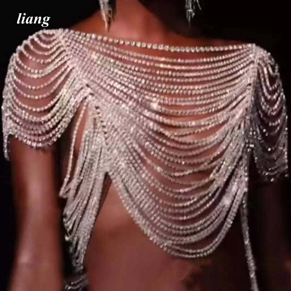 Chaîne de corps sexy, gilet de - Body Jewelry Vest avis et prix