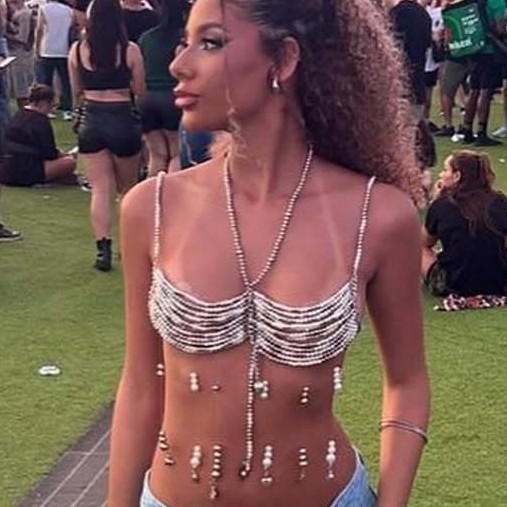 Bijoux de corps de soutien-gor - Body Jewelry Vest avis et prix
