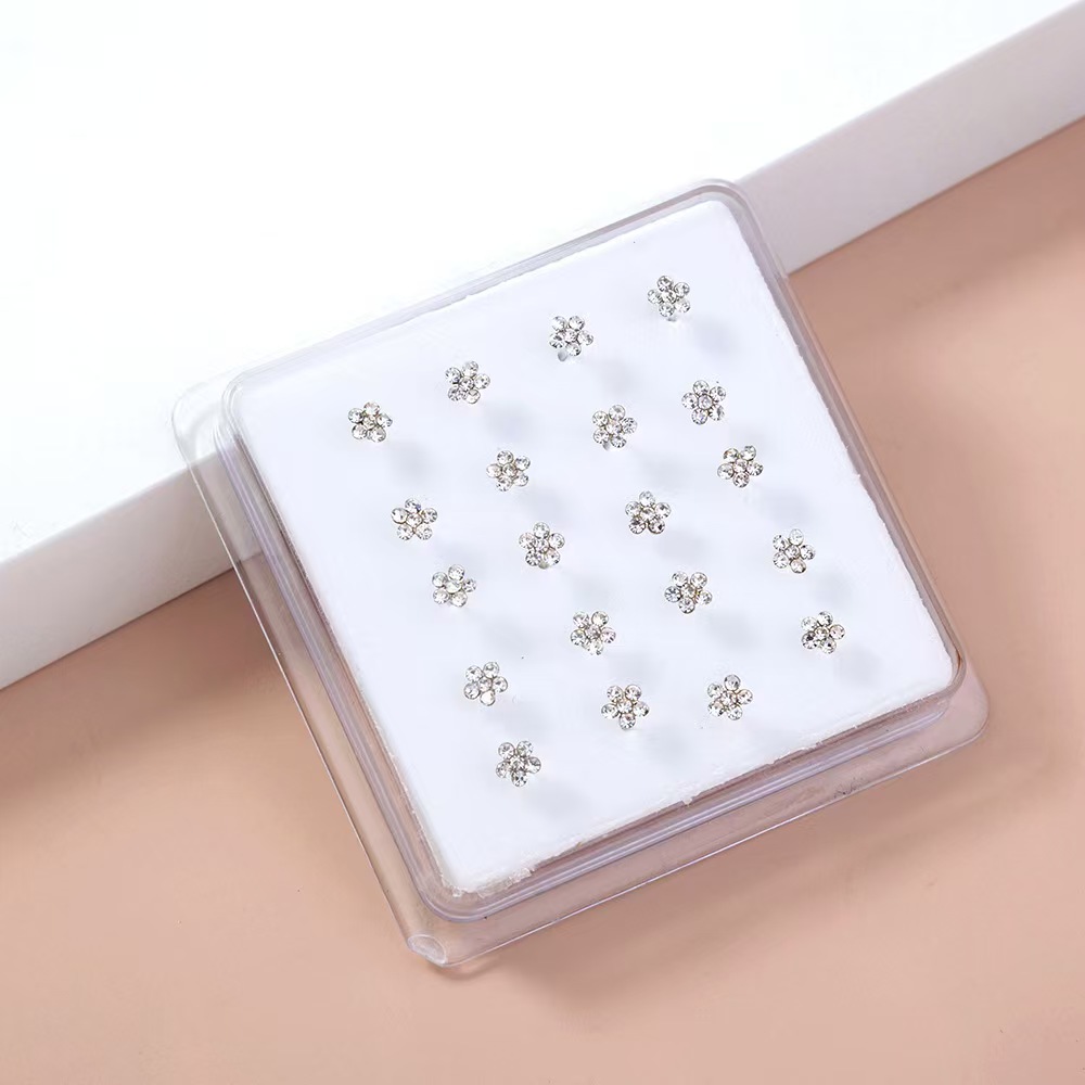 20 pièces/boîte corps nez Pier - Body Jewelry Display Case avis et prix