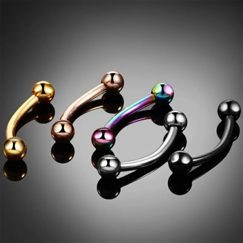 Piercing en Acier pour Eyeblog - Eyebrow Curved Barbell avis et prix