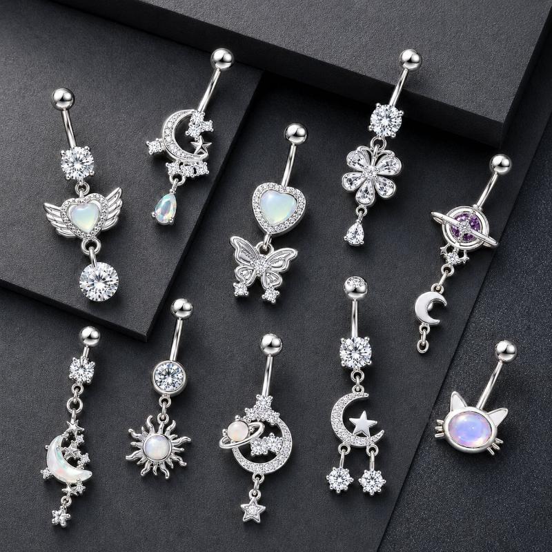 Anneaux de nombril Y2K colorés - Body Jewelry Belly Button Rings avis et prix