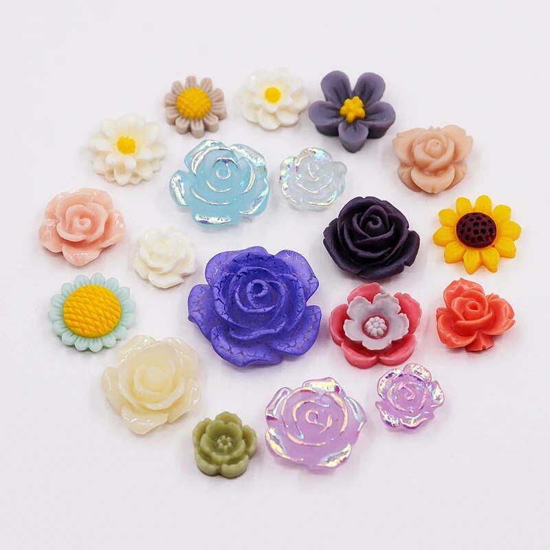 Fleurs Silicone moule fleur ré - Body Jewelry Display Case avis et prix