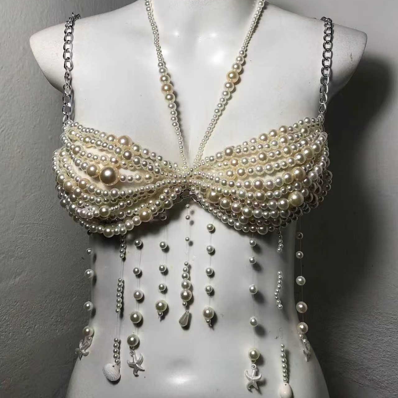 Corset à chaînes pour femme, s - Body Jewelry Vest avis et prix