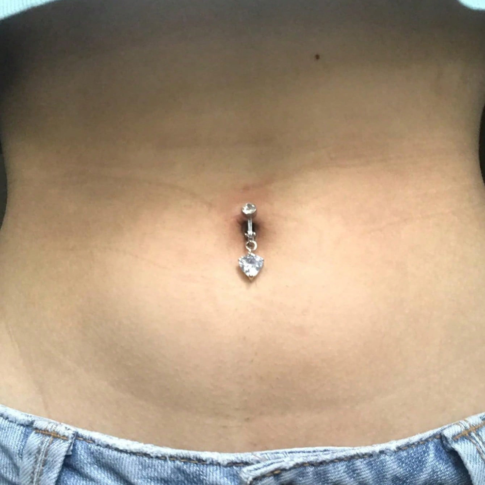Faux piercing de nombril doré, - Body Jewelry Belly Button Rings avis et prix