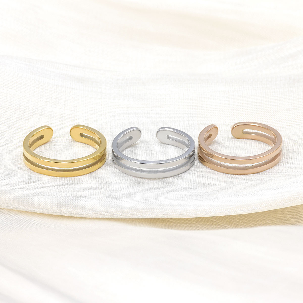 Bague d'orteil ajustable doubl - Body Jewelry Hoops avis et prix