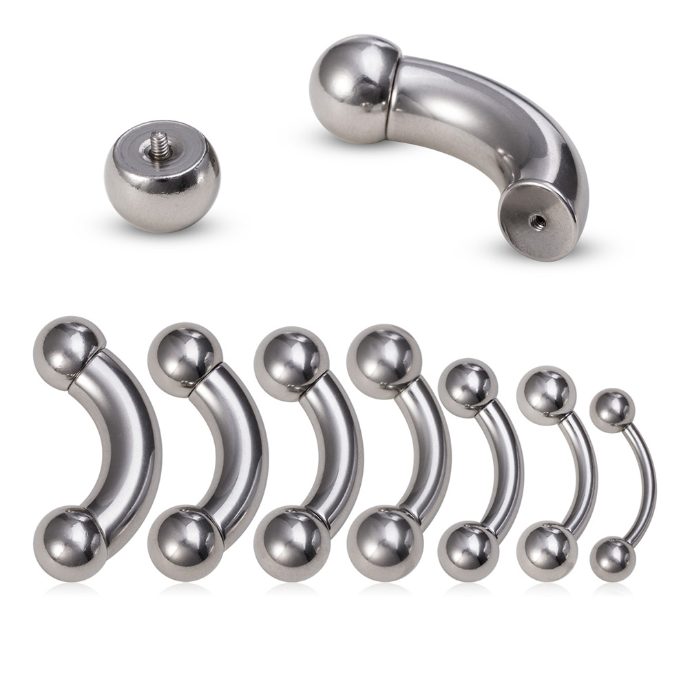 Boucles d'oreilles Tragus à so - Eyebrow Curved Barbell avis et prix