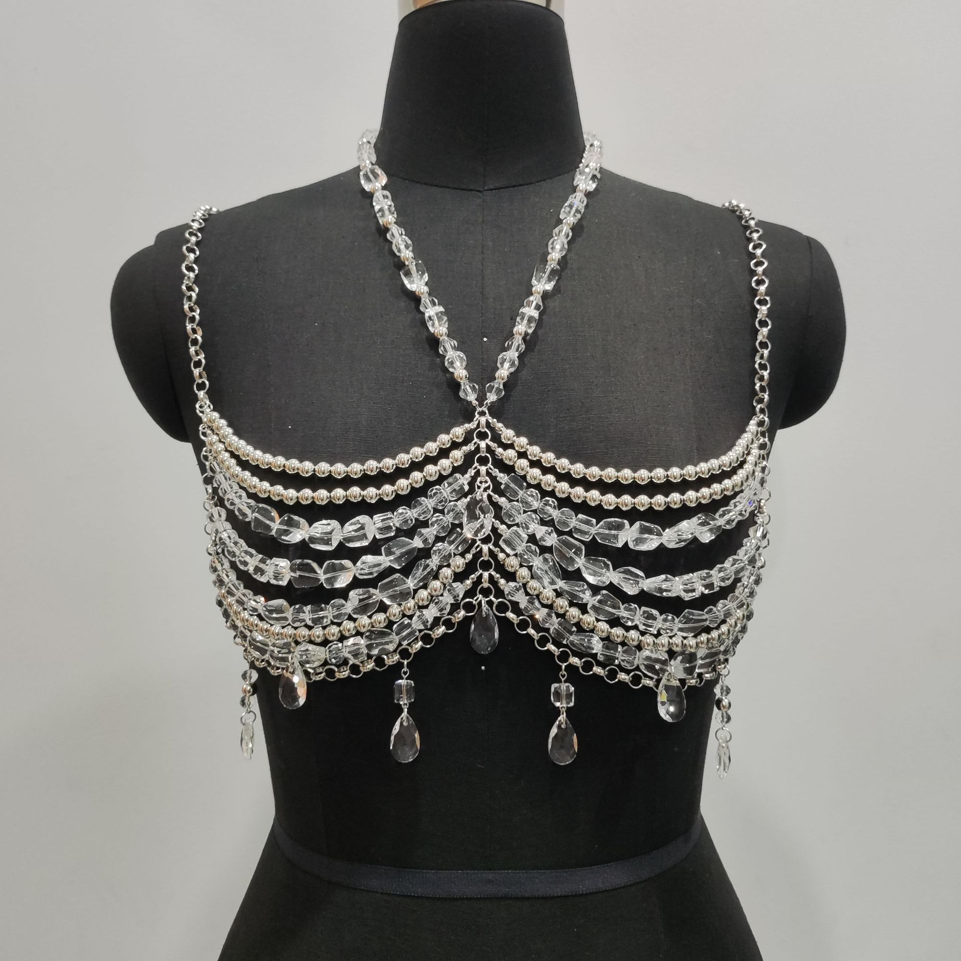 Tenues de Festival de musique  - Body Jewelry Vest avis et prix