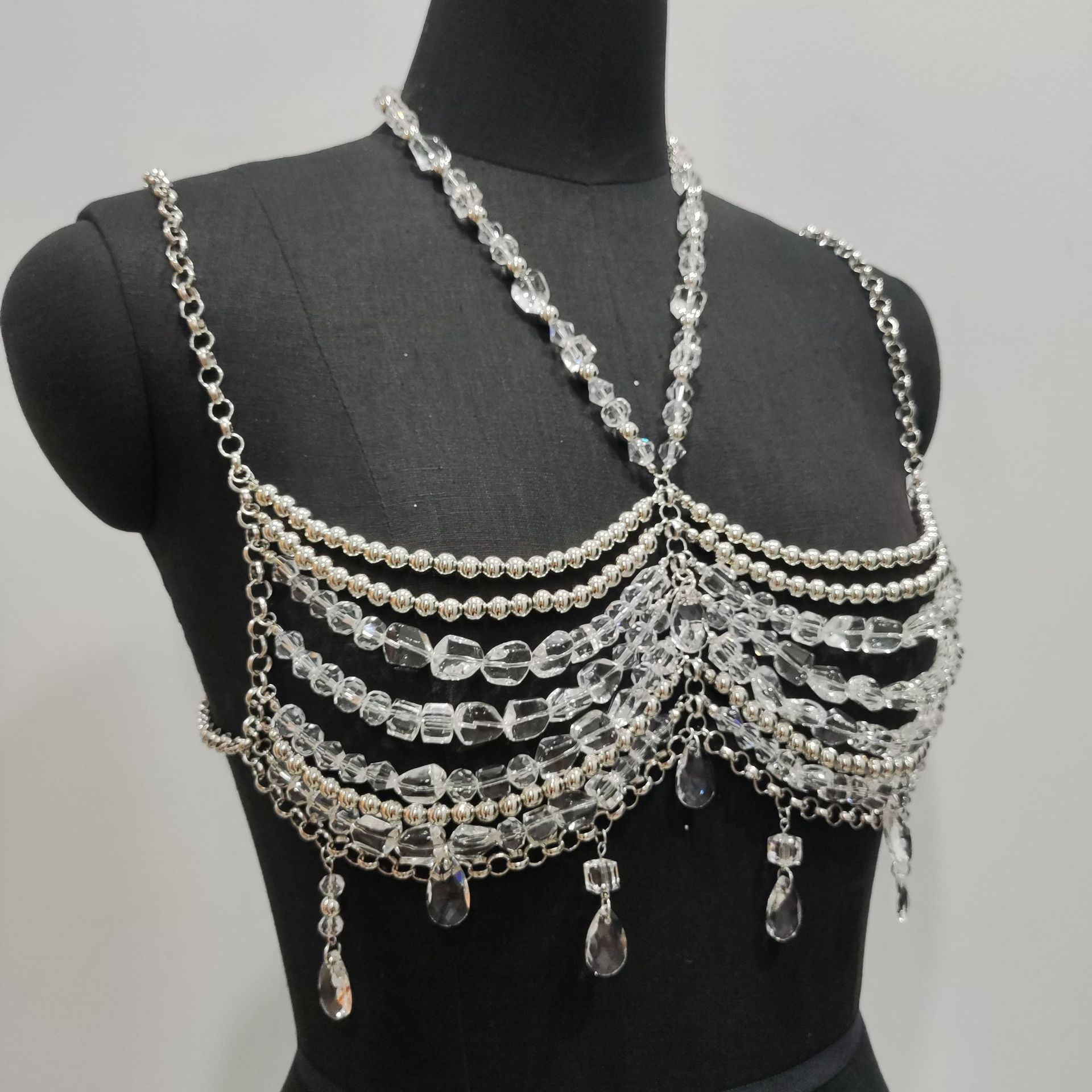 Tenues de Festival de musique  - Body Jewelry Vest avis et prix