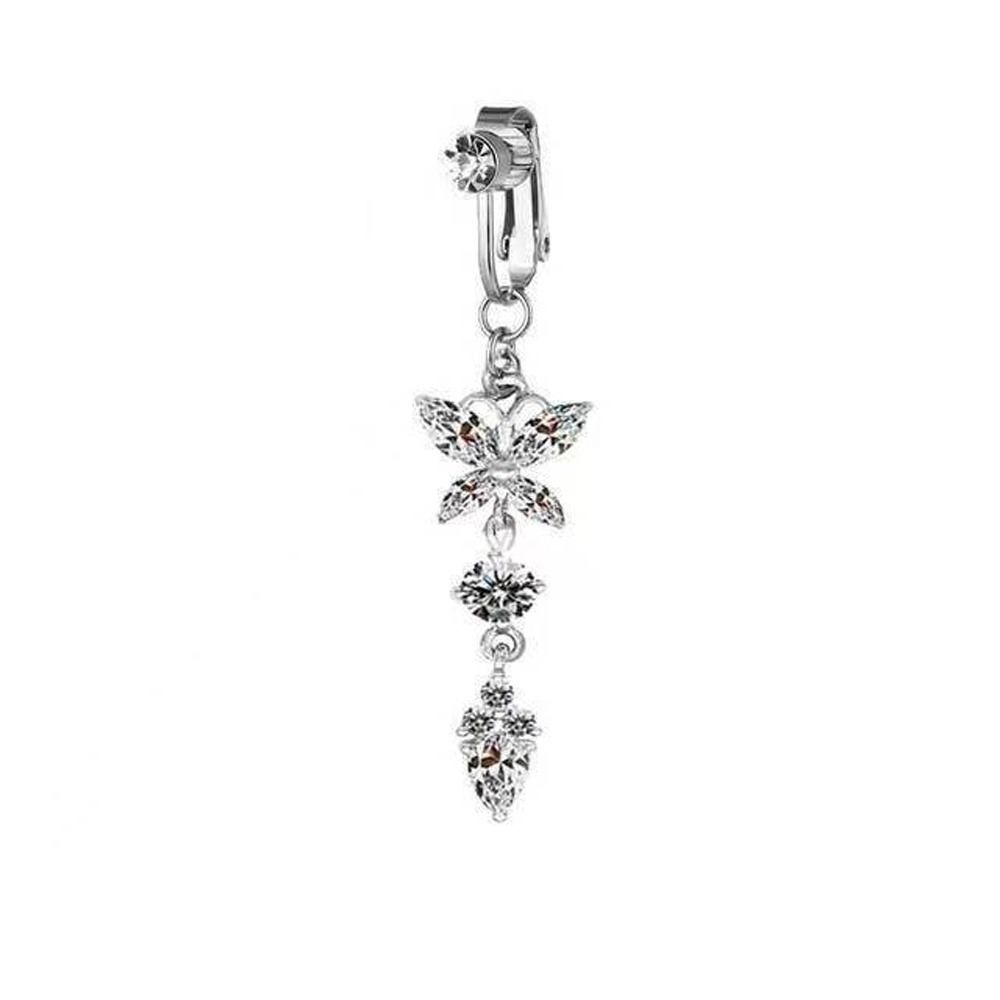 Clip de piercing de nombril po - Body Jewelry Belly Button Rings avis et prix