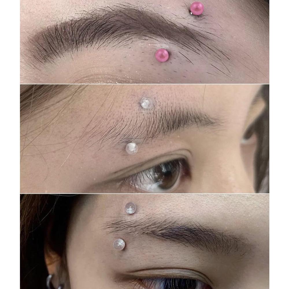 Lot de 1/18 pièces 16G 6/8/10m - Body Jewelry Vertical Labret avis et prix