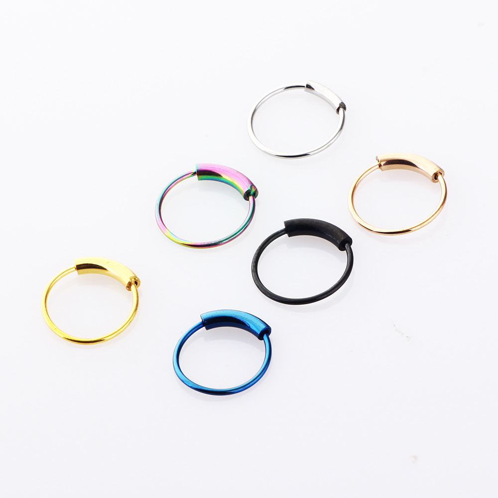 Lot de 3 anneaux continus sans - Body Jewelry Hoops avis et prix