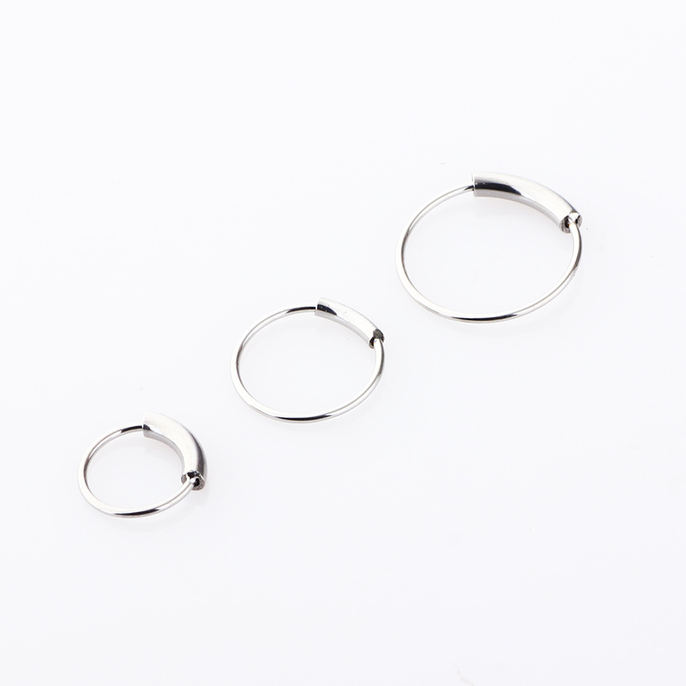 Lot de 3 anneaux continus sans - Body Jewelry Hoops avis et prix